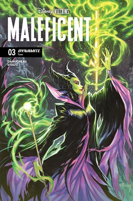 DISNEY VILLAINS MALEFICENT #3 CVR B ELLERY VAR DISNEY VILLAINS MALEFICENT #3 CVR B ELLERY VAR