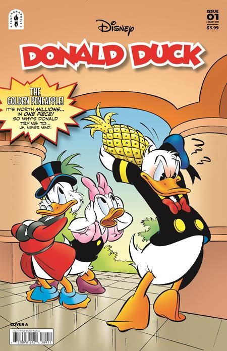 DONALD DUCK LEGACY #389 THE GOLDEN PINEAPPLE CVR A MICHEL NADORP