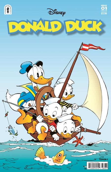DONALD DUCK LEGACY #389 THE GOLDEN PINEAPPLE CVR C CARL BARKS VAR