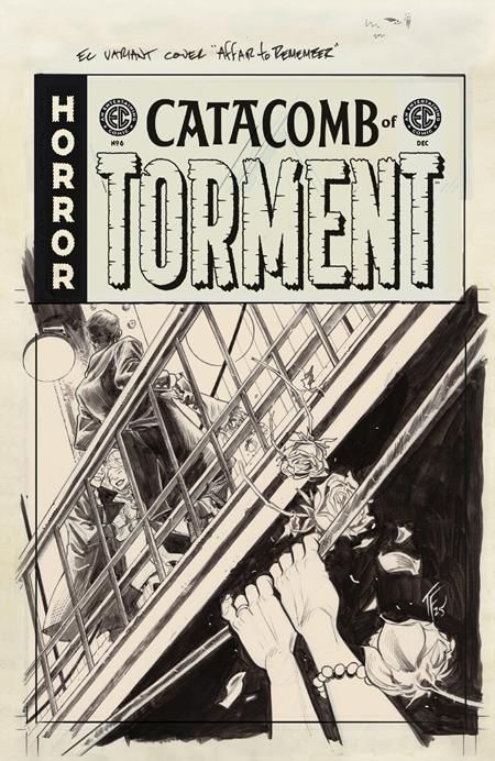EC CATACOMB OF TORMENT #6 CVR D 1:20 TOM FOWLER B&W ARTIST EDITION VAR EC CATACOMB OF TORMENT #6 CVR D 1:20 TOM FOWLER B&W ARTIST EDITION VAR