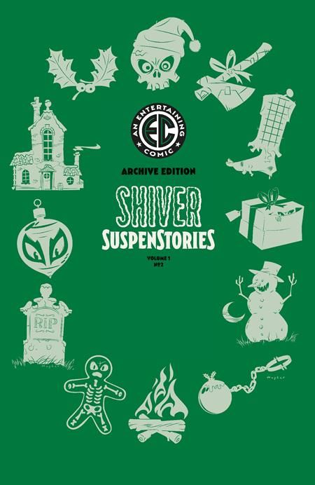 EC SHIVER SUSPENSTORIES 2 #1 CVR E 1:50 RIAN HUGHES EC ARCHIVE EDITION VAR EC SHIVER SUSPENSTORIES 2 #1 CVR E 1:50 RIAN HUGHES EC ARCHIVE EDITION VAR