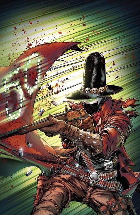 GUNSLINGER SPAWN #50 CVR F 1:100 TODD MCFARLANE VIRGIN VAR GUNSLINGER SPAWN #50 CVR F 1:100 TODD MCFARLANE VIRGIN VAR