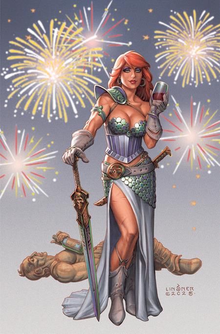 RED SONJA NEW YEARS SPECIAL 2025 #1 (ONE SHOT) CVR F 1:10 JOSEPH MICHAEL LINSNER VIRGIN VAR RED SONJA NEW YEARS SPECIAL 2025 #1 (ONE SHOT) CVR F 1:10 JOSEPH MICHAEL LINSNER VIRGIN VAR