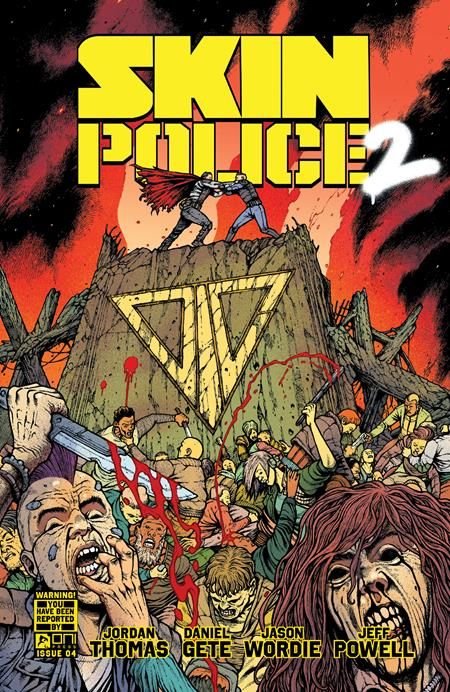 SKIN POLICE 2 #4 (OF 4) CVR A DANIEL GETE SKIN POLICE 2 #4 (OF 4) CVR A DANIEL GETE