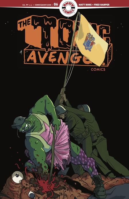 TOXIC AVENGER COMICS #6 CVR B 1:3 ERICA HENDERSON UNLOCK VAR TOXIC AVENGER COMICS #6 CVR B 1:3 ERICA HENDERSON UNLOCK VAR