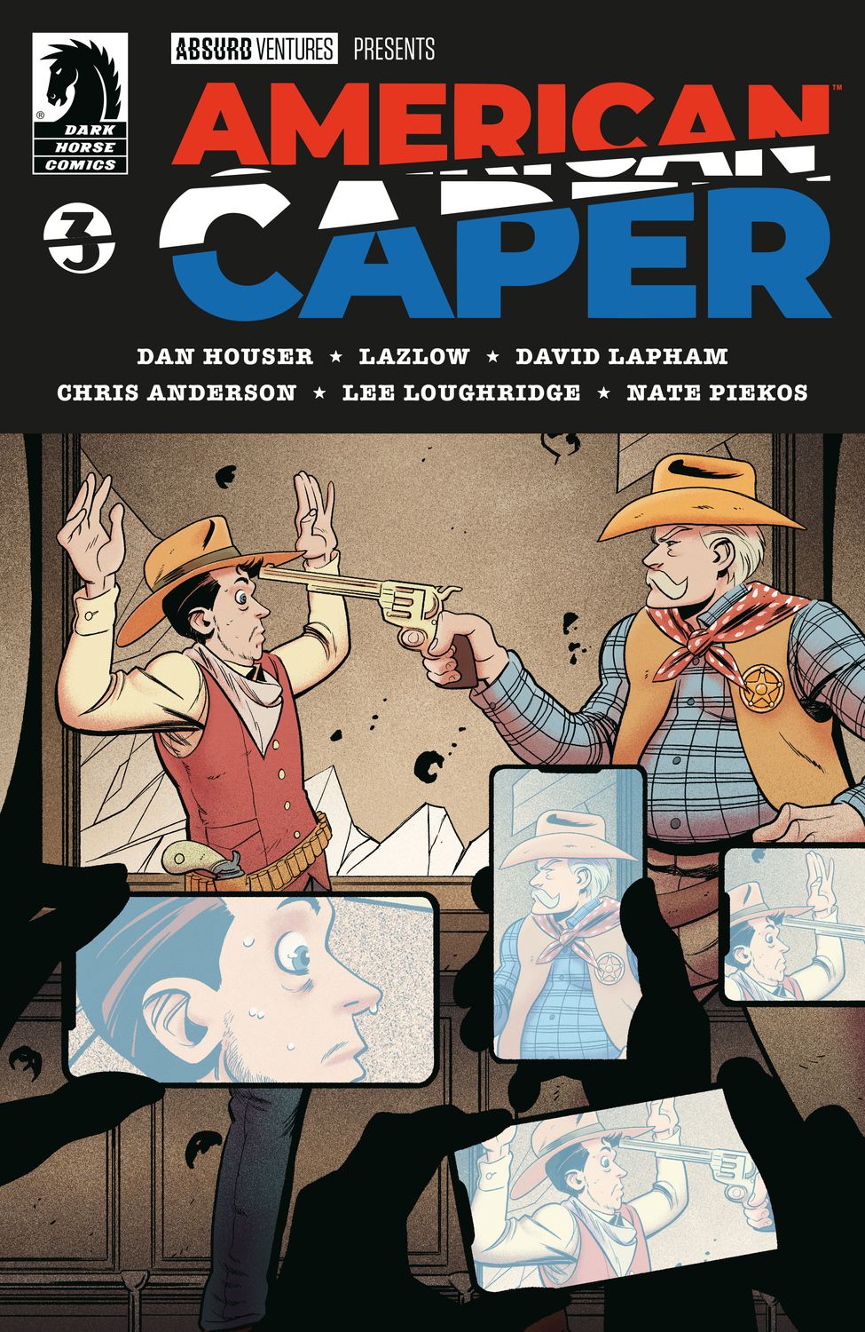 American Caper #3 (CVR A) (Tyler Boss) American Caper #3 (CVR A) (Tyler Boss)