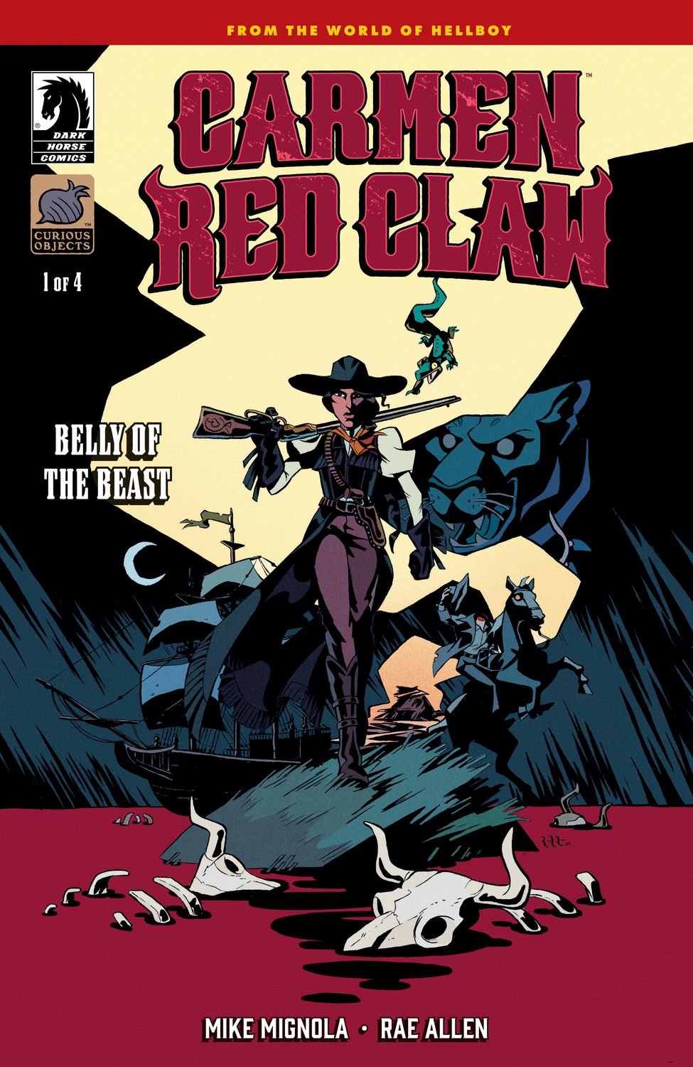 Carmen Red Claw: Belly of the Beast #1 (CVR A) (Rae Allen) Carmen Red Claw: Belly of the Beast #1 (CVR A) (Rae Allen)