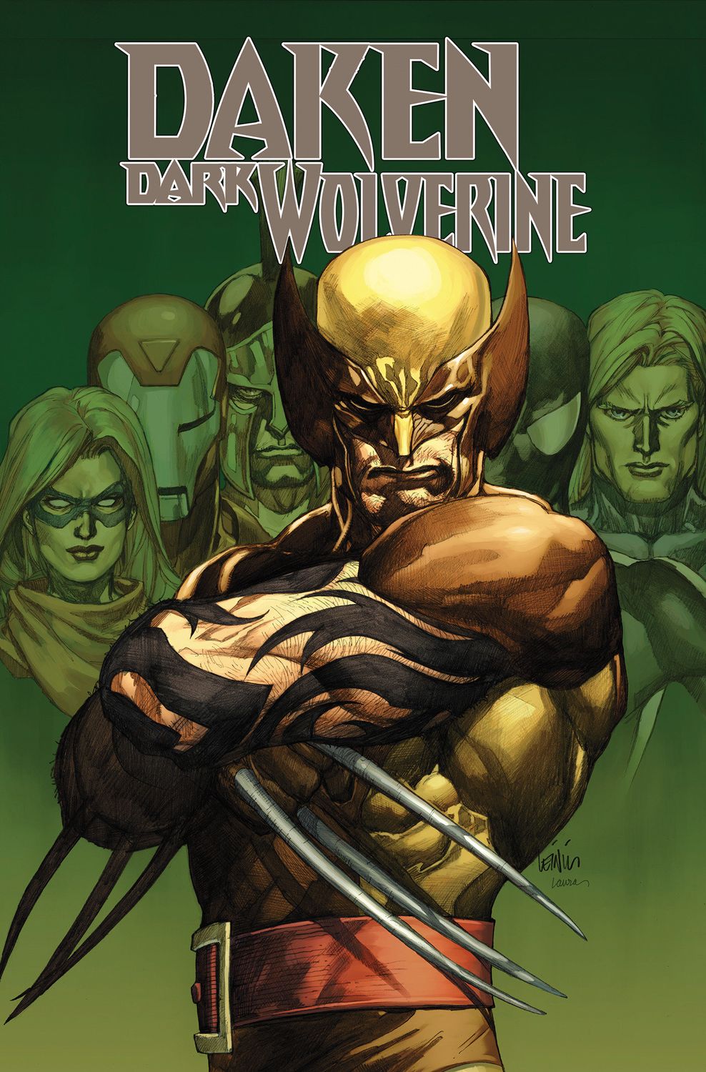 Daken: Dark Wolverine Omnibus Leinil Yu Cover Daken: Dark Wolverine Omnibus Leinil Yu Cover