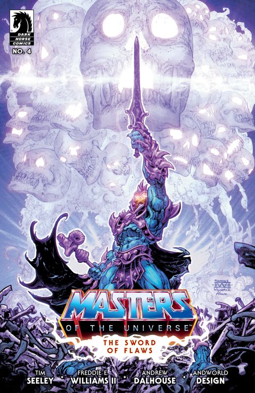 He-Man and the Masters of the Universe #4: The Sword of Flaws Part 4 (CVR A) (Freddie E. Williams II) He-Man and the Masters of the Universe #4: The Sword of Flaws Part 4 (CVR A) (Freddie E. Williams II)
