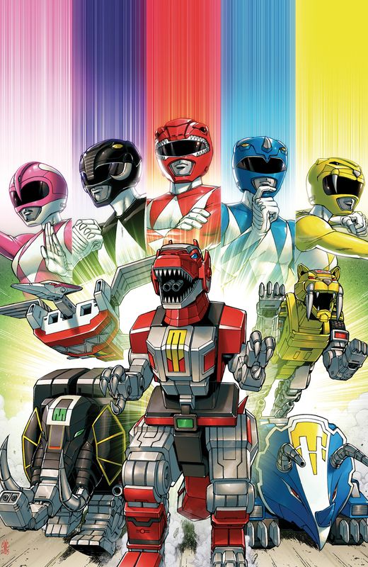 Mighty Morphin Power Rangers: Zord Quest #1 F Unlimited Variant (Full Art, Coller)