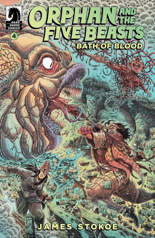 Orphan and the Five Beasts: Bath of Blood #4 (CVR A) (James Stokoe) Orphan and the Five Beasts: Bath of Blood #4 (CVR A) (James Stokoe)