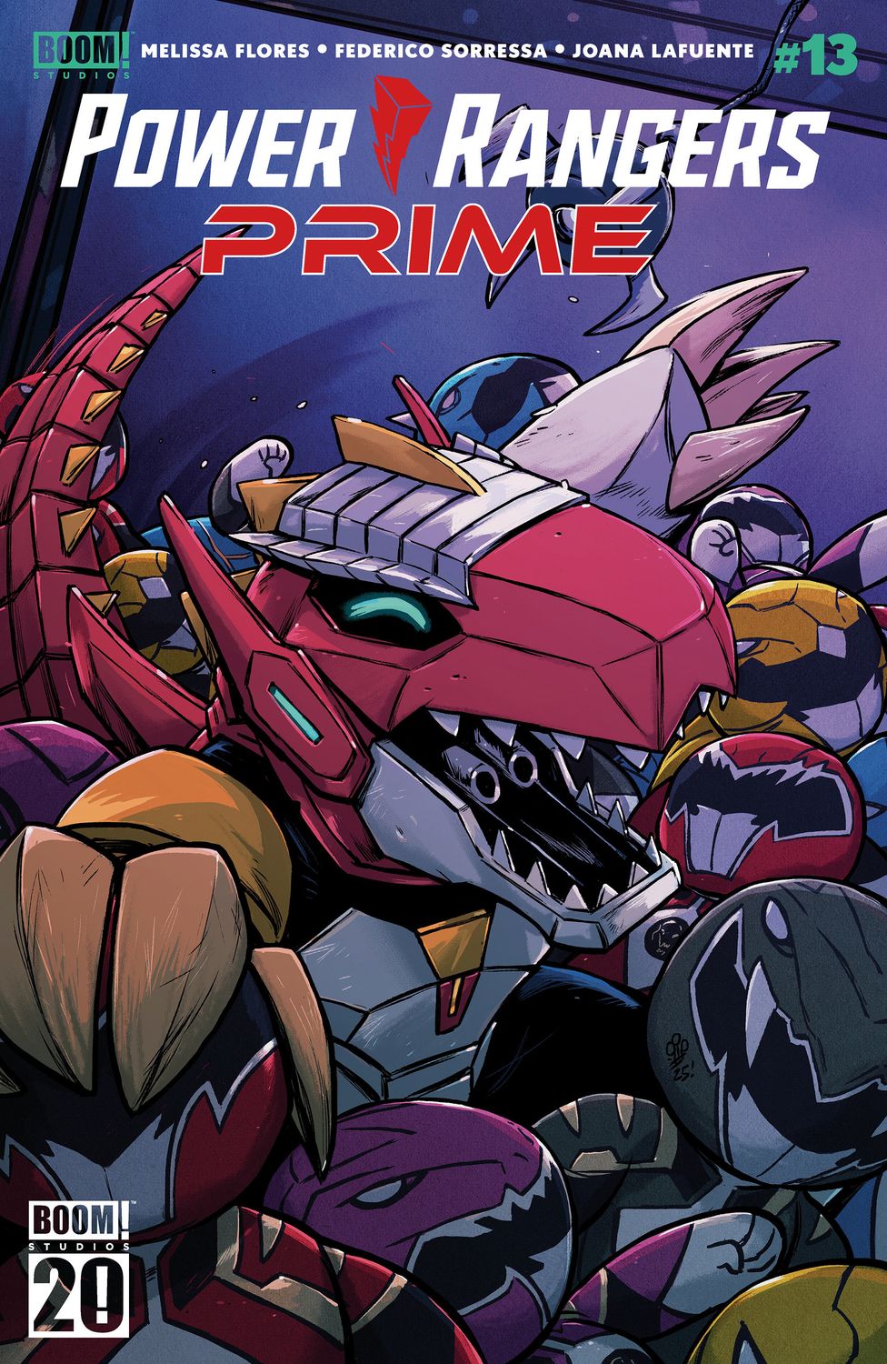 Power Rangers Prime #13 C BOOM 20th Anniversary Variant (Dressed, Dialynas) Power Rangers Prime #13 C BOOM 20th Anniversary Variant (Dressed, Dialynas)