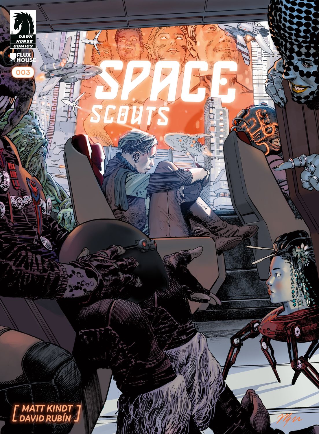 Space Scouts #3 (CVR B) (Alvaro Martinez Bueno) Space Scouts #3 (CVR B) (Alvaro Martinez Bueno)