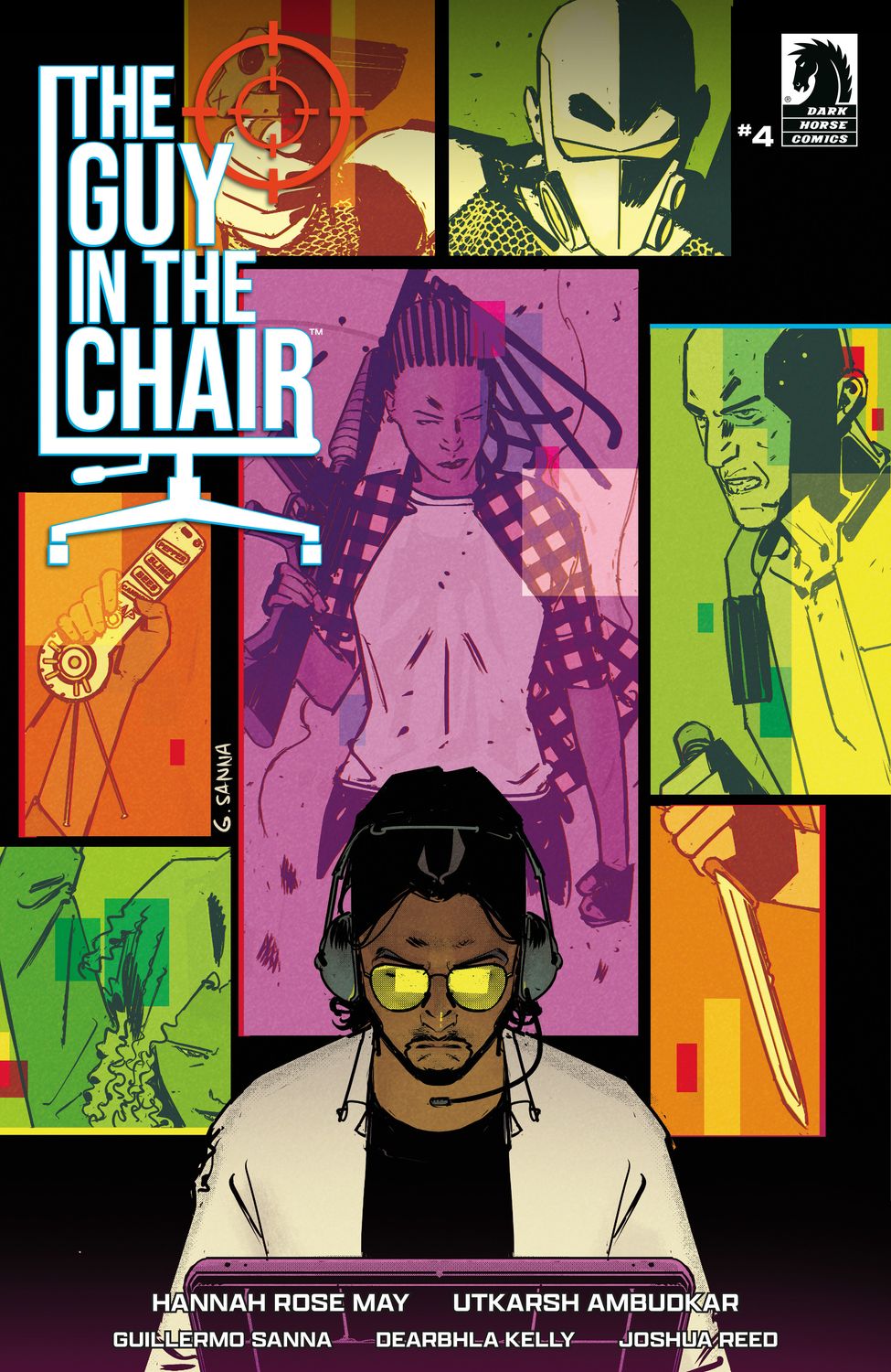 The Guy in the Chair #4 (CVR A) (Guillermo Sanna) The Guy in the Chair #4 (CVR A) (Guillermo Sanna)
