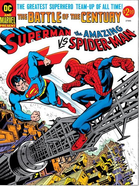 50TH ANNIVERSARY TREASURY EDITION SUPERMAN VS THE AMAZING SPIDER-MAN #1 FACSIMILE EDITION CVR A CARMINE INFANTINO ROSS ANDRU 50TH ANNIVERSARY TREASURY EDITION SUPERMAN VS THE AMAZING SPIDER-MAN #1 FACSIMILE EDITION CVR A CARMINE INFANTINO ROSS ANDRU