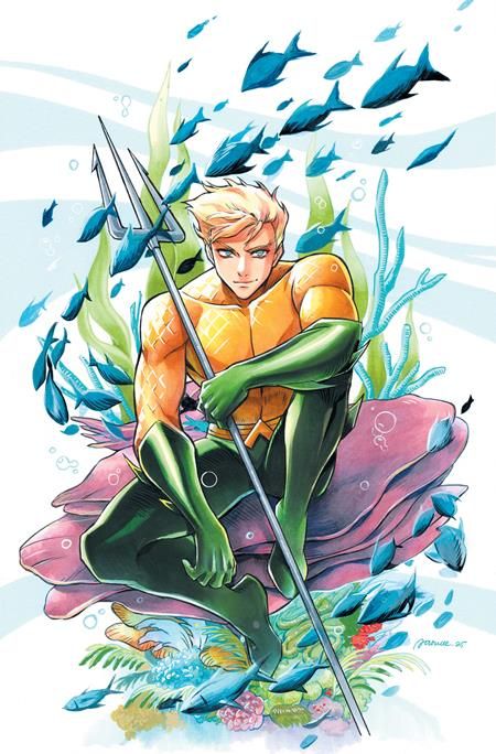 AQUAMAN #13 CVR D SAOWEE CARD STOCK VAR AQUAMAN #13 CVR D SAOWEE CARD STOCK VAR