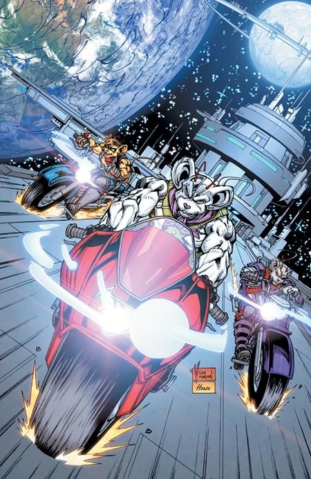 BIKER MICE FROM MARS (2025) #8 CVR D 1:20 V KEN MARION FULL ART VAR BIKER MICE FROM MARS (2025) #8 CVR D 1:20 V KEN MARION FULL ART VAR