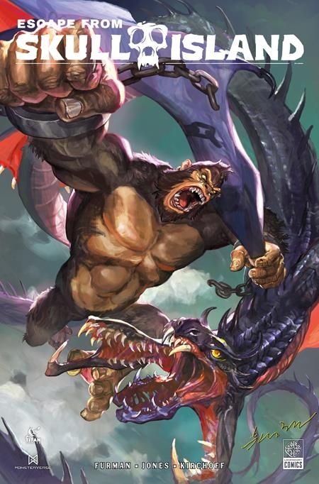 ESCAPE FROM SKULL ISLAND #1 (OF 4) CVR C SUNGHAN YUNE VAR ESCAPE FROM SKULL ISLAND #1 (OF 4) CVR C SUNGHAN YUNE VAR