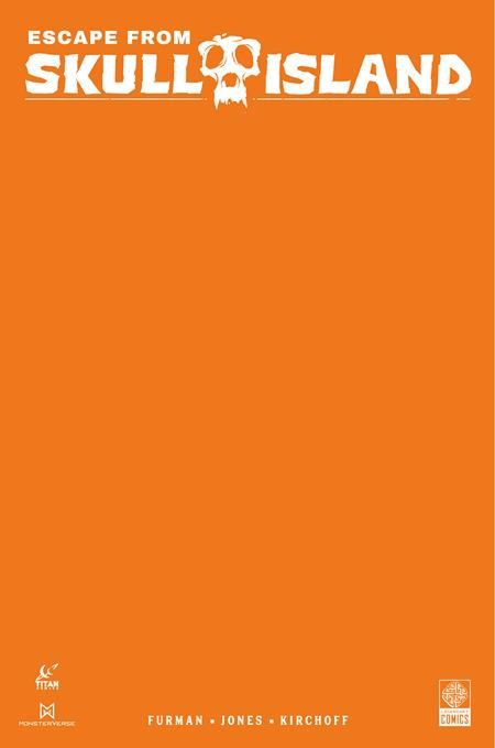 ESCAPE FROM SKULL ISLAND #1 (OF 4) CVR E BLANK SKETCH VAR ESCAPE FROM SKULL ISLAND #1 (OF 4) CVR E BLANK SKETCH VAR