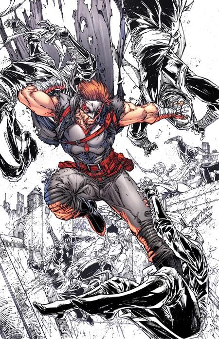 FINAL BOSS #3 CVR E 1:50 BRETT BOOTH SPOT COLOR VAR FINAL BOSS #3 CVR E 1:50 BRETT BOOTH SPOT COLOR VAR