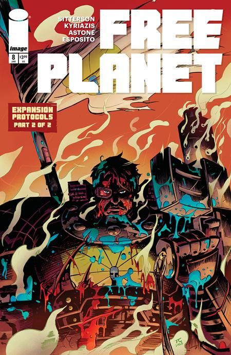 FREE PLANET #8 CVR B TYRELL CANNON VAR FREE PLANET #8 CVR B TYRELL CANNON VAR