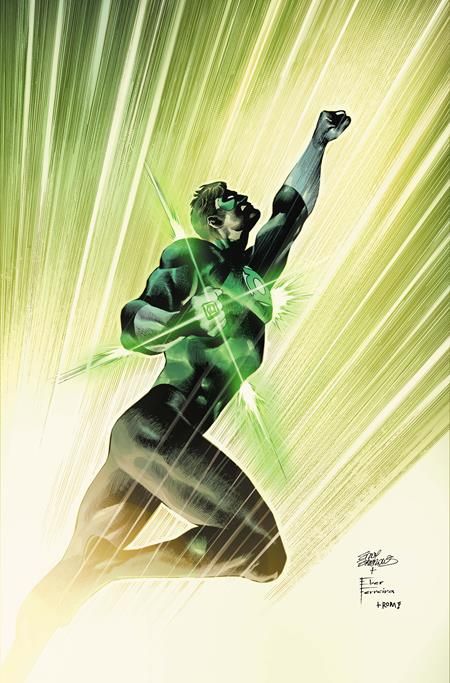GREEN LANTERN #31 CVR C EDDY BARROWS & EBER FERREIRA CARD STOCK VAR GREEN LANTERN #31 CVR C EDDY BARROWS & EBER FERREIRA CARD STOCK VAR