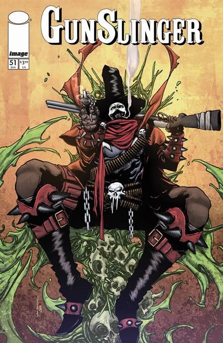 GUNSLINGER SPAWN #51 CVR B VON RANDAL VAR GUNSLINGER SPAWN #51 CVR B VON RANDAL VAR