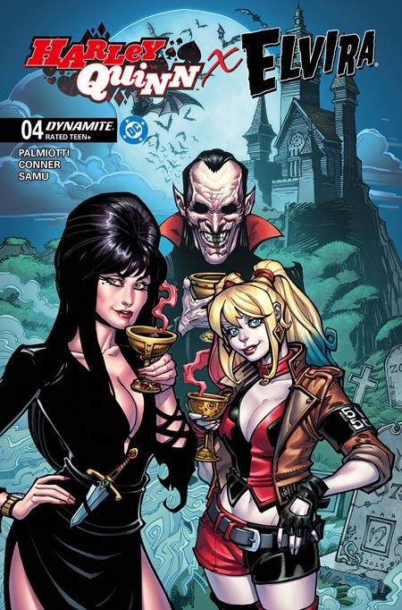 HARLEY QUINN X ELVIRA #4 CVR B CHAD HARDIN VAR HARLEY QUINN X ELVIRA #4 CVR B CHAD HARDIN VAR