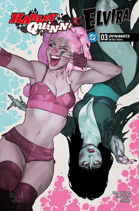 HARLEY QUINN X ELVIRA #4 CVR D BEN CALDWELL VAR HARLEY QUINN X ELVIRA #4 CVR D BEN CALDWELL VAR