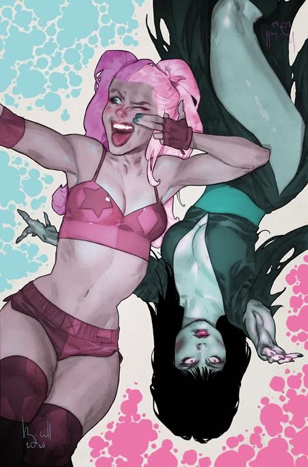 HARLEY QUINN X ELVIRA #4 CVR I 1:10 BEN CALDWELL VIRGIN VAR HARLEY QUINN X ELVIRA #4 CVR I 1:10 BEN CALDWELL VIRGIN VAR