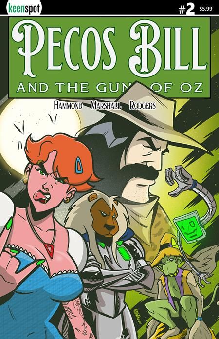 PECOS BILL & THE GUNS OF OZ #2 CVR A ERICK MARSHALL J HAMMOND PECOS BILL & THE GUNS OF OZ #2 CVR A ERICK MARSHALL J HAMMOND