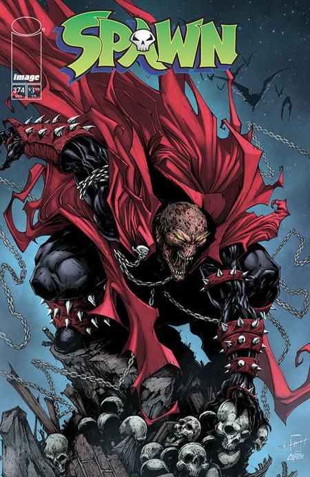 SPAWN #374 CVR B JONATHAN URIBE VAR SPAWN #374 CVR B JONATHAN URIBE VAR