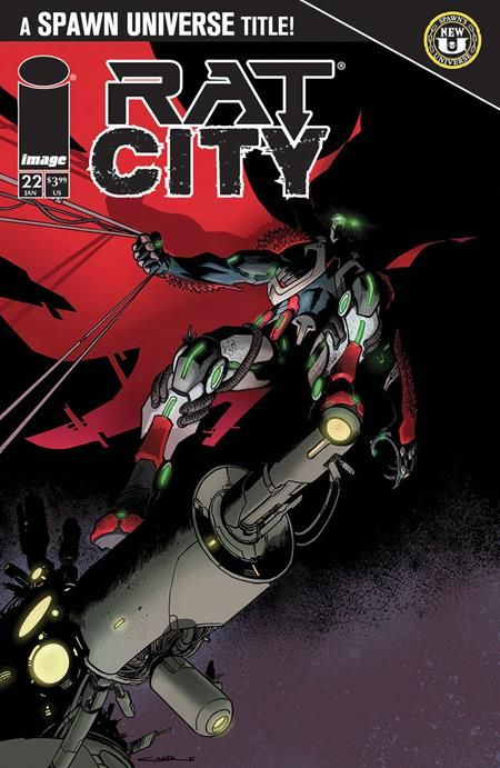SPAWN RAT CITY #22 CVR A YILDIRAY CINAR SPAWN RAT CITY #22 CVR A YILDIRAY CINAR