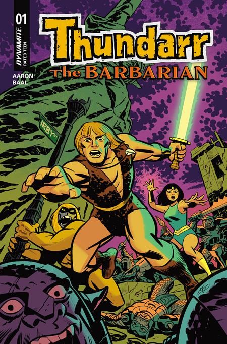 THUNDARR THE BARBARIAN #1 CVR F MICHAEL CHO FOIL VAR THUNDARR THE BARBARIAN #1 CVR F MICHAEL CHO FOIL VAR