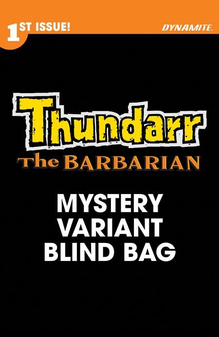 THUNDARR THE BARBARIAN #1 CVR I BLIND BAG VAR THUNDARR THE BARBARIAN #1 CVR I BLIND BAG VAR