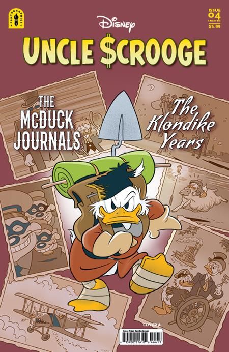 UNCLE SCROOGE LEGACY #464 THE MCDUCK JOURNALS THE KLONDIKE YEARS CVR A KARI KORHONEN UNCLE SCROOGE LEGACY #464 THE MCDUCK JOURNALS THE KLONDIKE YEARS CVR A KARI KORHONEN