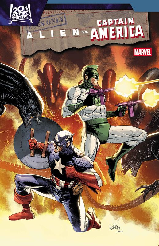 ALIEN VS. CAPTAIN AMERICA #3 ALIEN VS. CAPTAIN AMERICA #3