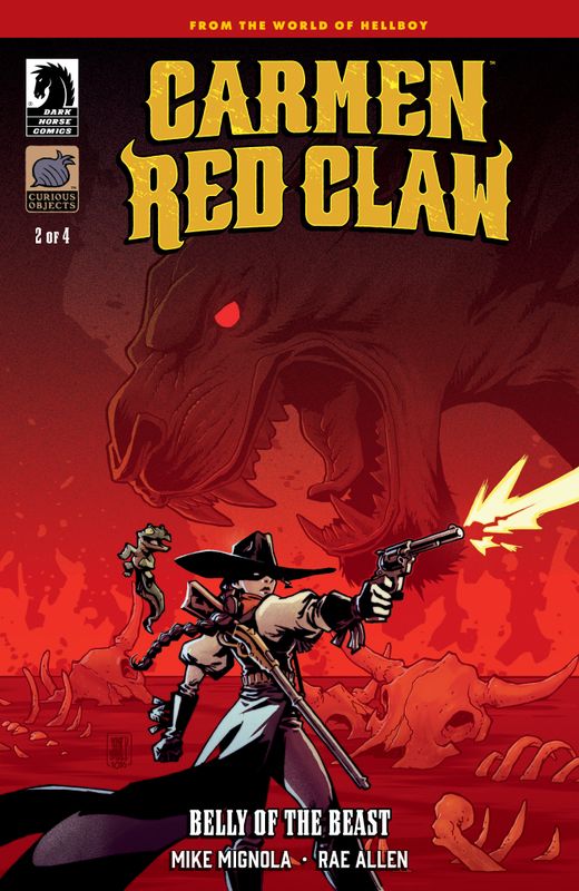 Carmen Red Claw: Belly of the Beast #2 (CVR B) (Jake Parker) Carmen Red Claw: Belly of the Beast #2 (CVR B) (Jake Parker)