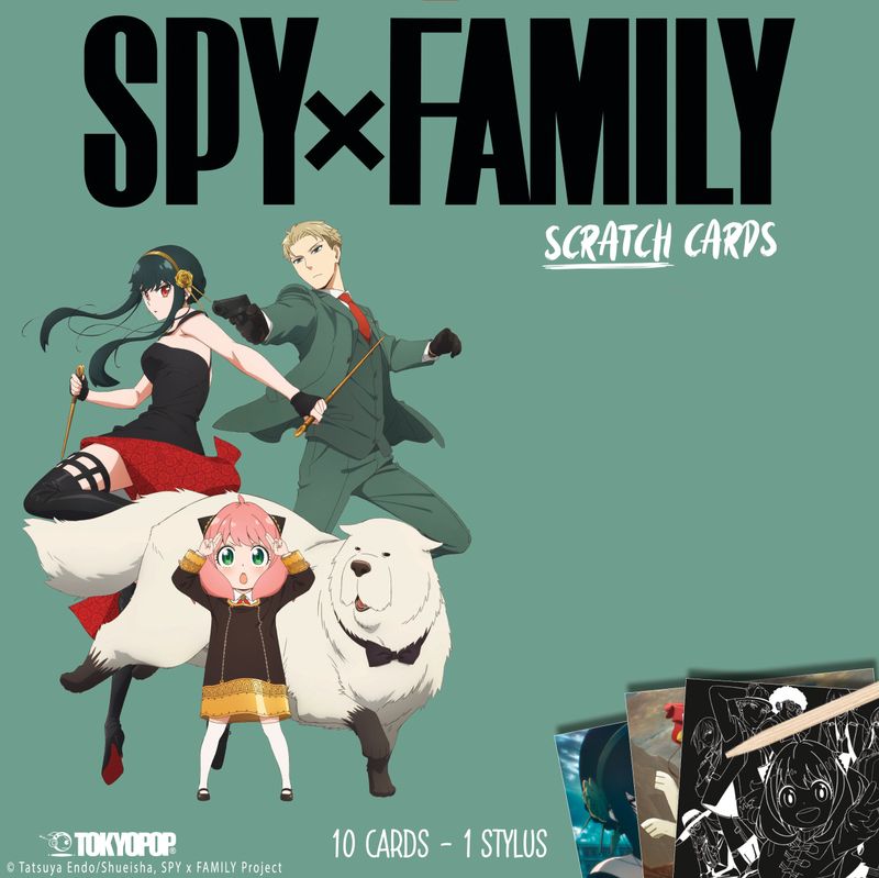 SPY x FAMILY S1 Scratch Cards SPY x FAMILY S1 Scratch Cards