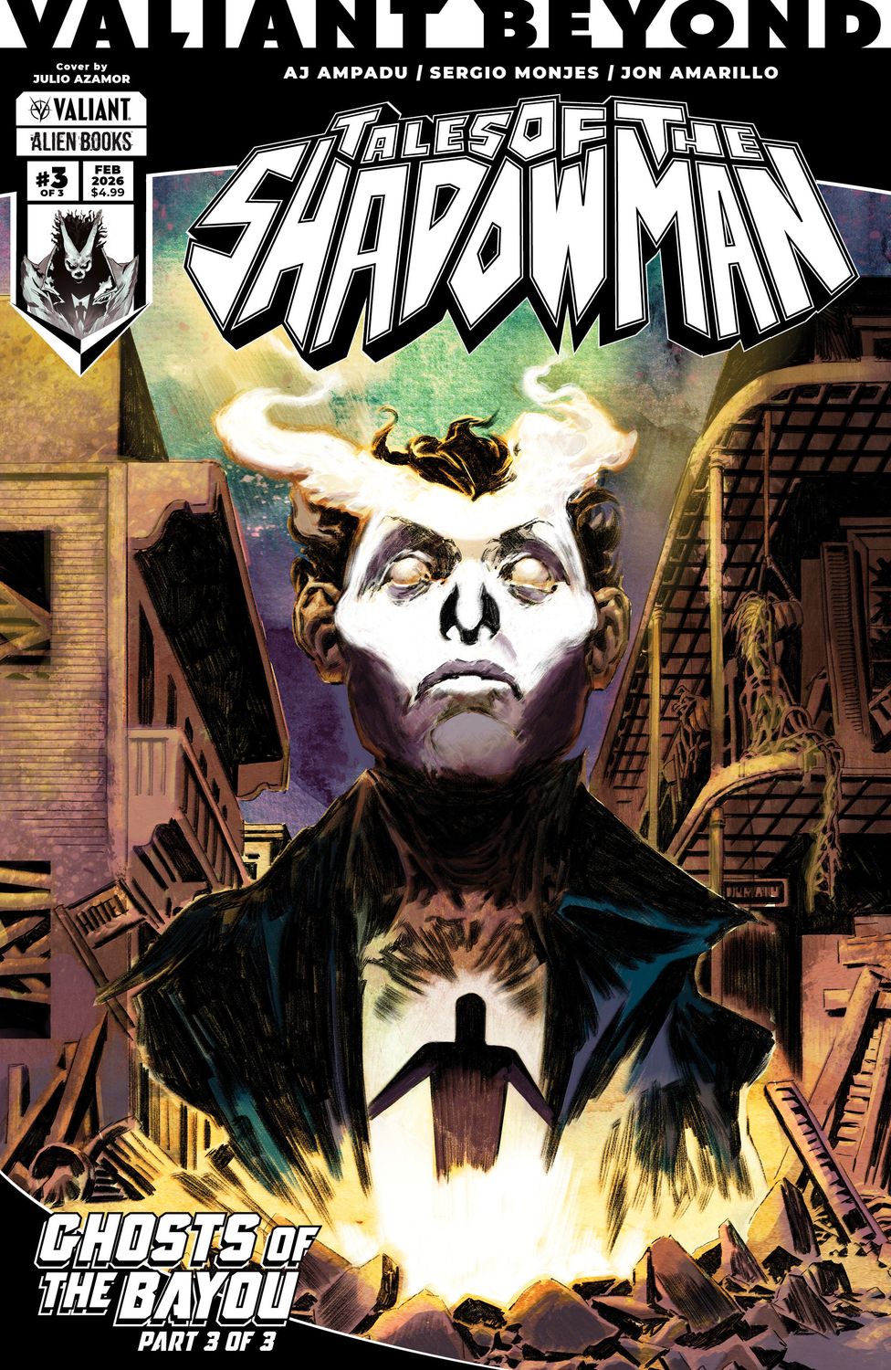 Valiant Beyond: Tales of the Shadowman #6--Ghosts of the Bayou #3 Variant B (Azamor) Valiant Beyond: Tales of the Shadowman #6--Ghosts of the Bayou #3 Variant B (Azamor)