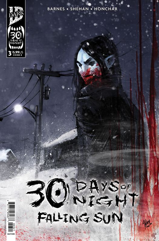 30 Days of Night: Falling Sun #3 Variant B (Damien Worm) 30 Days of Night: Falling Sun #3 Variant B (Damien Worm)
