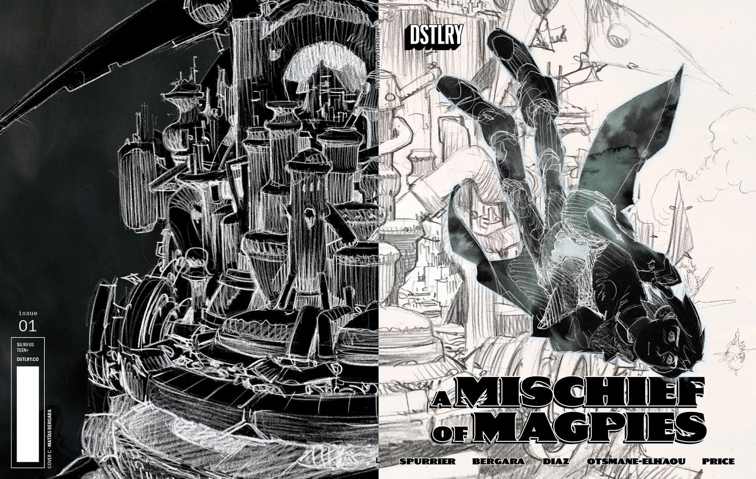 A MISCHIEF OF MAGPIES #1 CVR C MATIAS BERGARA 1:10 VARIANT A MISCHIEF OF MAGPIES #1 CVR C MATIAS BERGARA 1:10 VARIANT