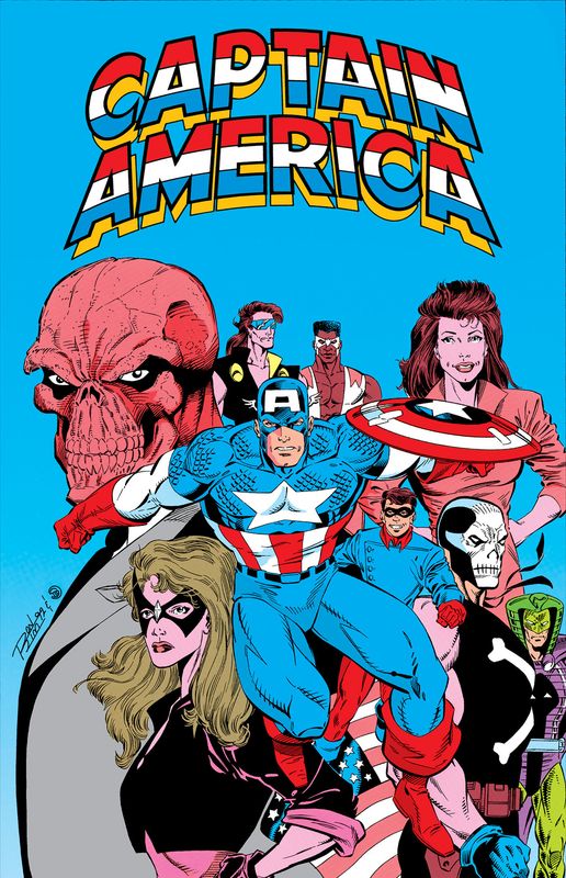 Captain America By Mark Gruenwald Omnibus Vol. 3 Ron Lim Cover Captain America By Mark Gruenwald Omnibus Vol. 3 Ron Lim Cover