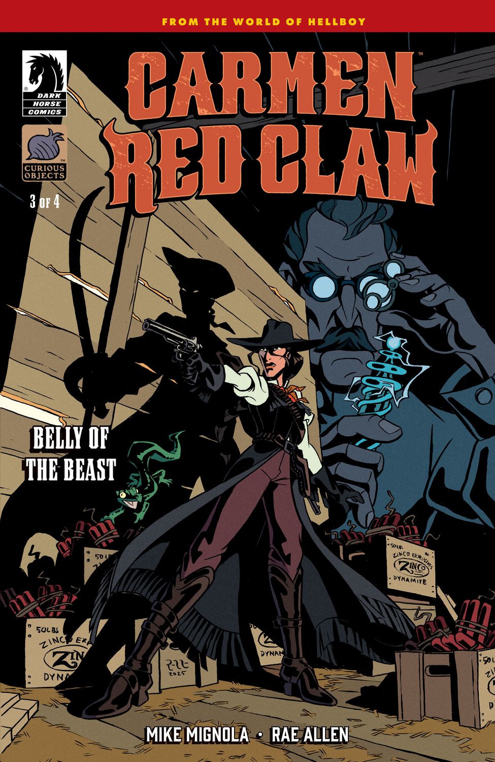 Carmen Red Claw: Belly of the Beast #3 (CVR A) (Rae Allen) Carmen Red Claw: Belly of the Beast #3 (CVR A) (Rae Allen)