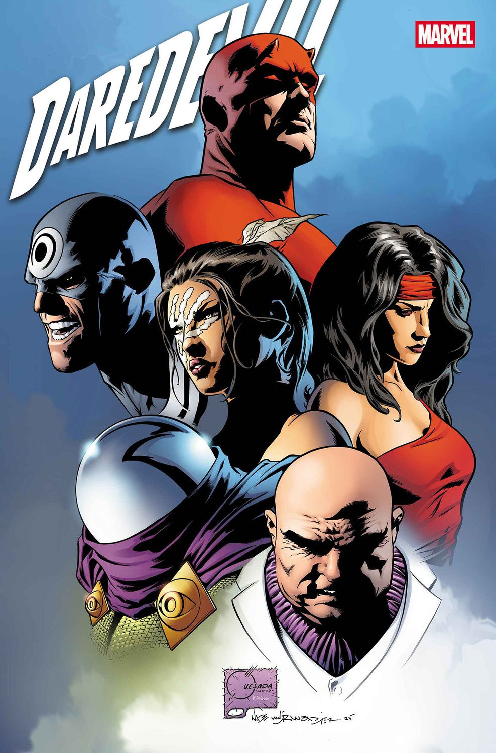 DAREDEVIL #1 JOE QUESADA 1:1000 VARIANT DAREDEVIL #1 JOE QUESADA 1:1000 VARIANT