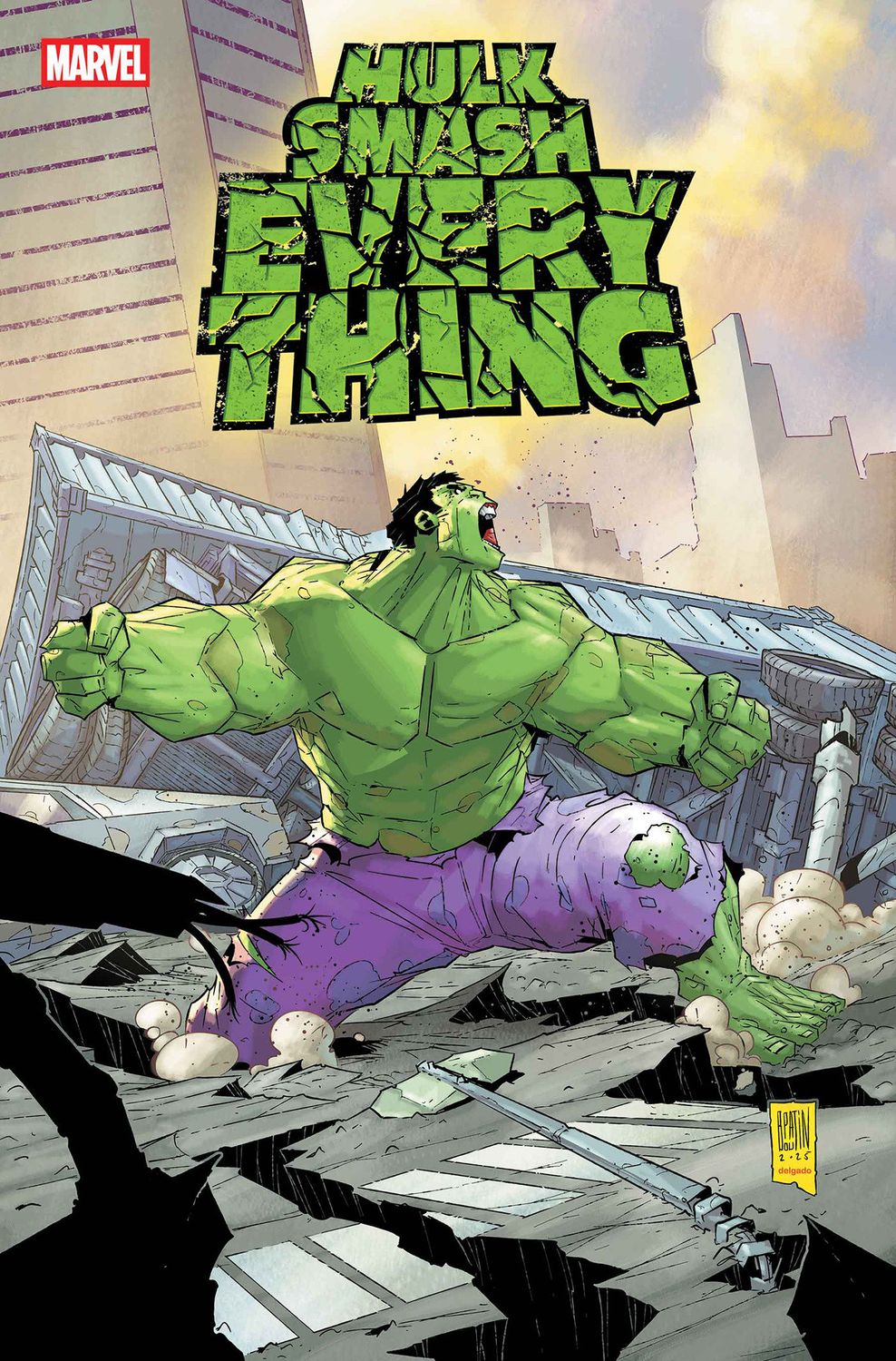HULK: SMASH EVERYTHING #3 PATRICK BOUTIN VARIANT HULK: SMASH EVERYTHING #3 PATRICK BOUTIN VARIANT