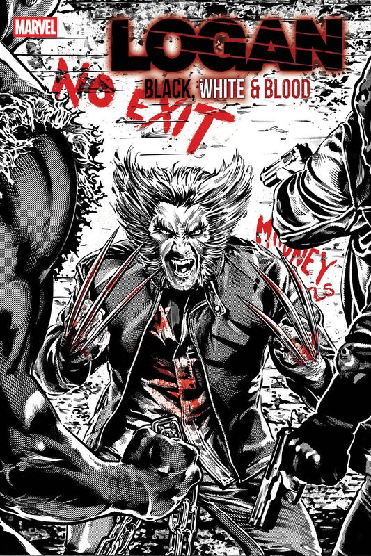 LOGAN: BLACK, WHITE & BLOOD #2 STEPHEN MOONEY VARIANT