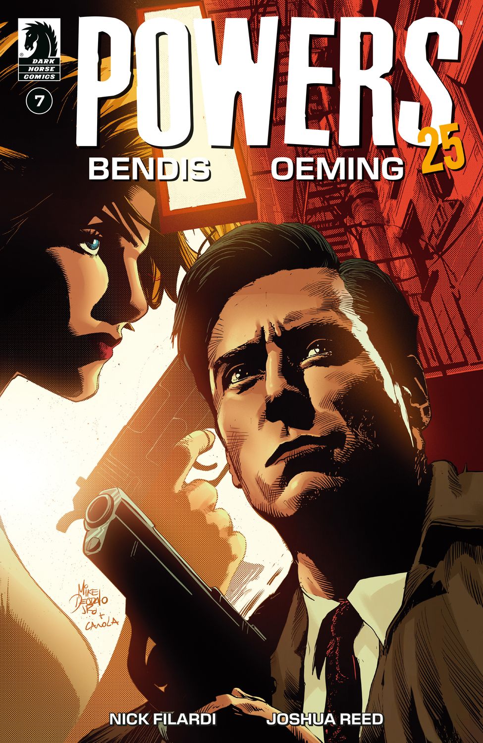 Powers 25 #7 (CVR B) (Mike Deodato Jr.) Powers 25 #7 (CVR B) (Mike Deodato Jr.)