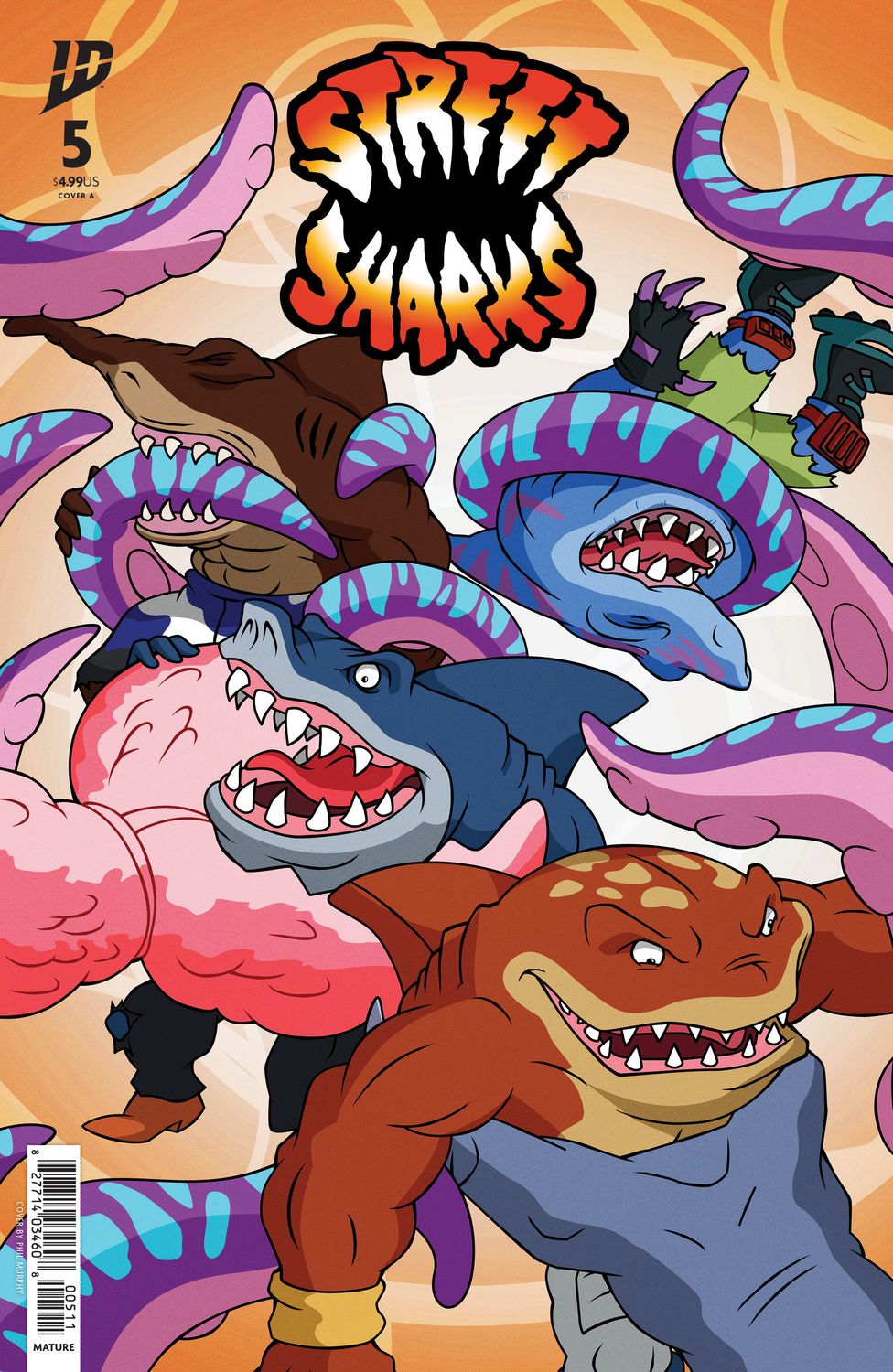 Street Sharks #5 Cover A (Murphy) Street Sharks #5 Cover A (Murphy)