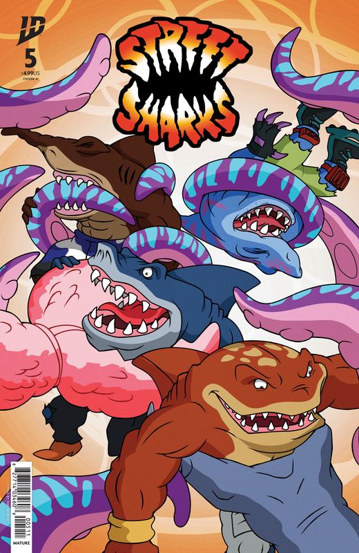 Street Sharks #5 Cover A (Murphy) Street Sharks #5 Cover A (Murphy)